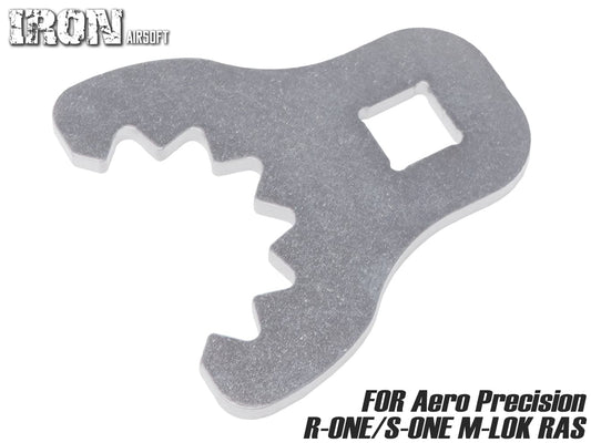 IRON AIRSOFT Aero Precision R－ONE/S-ONE用 バレルナットレンチ