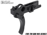 IRON AIRSOFT Geisseleスタイル SSP カーブドボウ トリガー [対応：TM GBB M4 / GHK GBB M4]