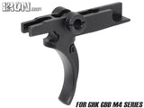 IRON AIRSOFT Geisseleスタイル SSP カーブドボウ トリガー [対応：TM GBB M4 / GHK GBB M4]