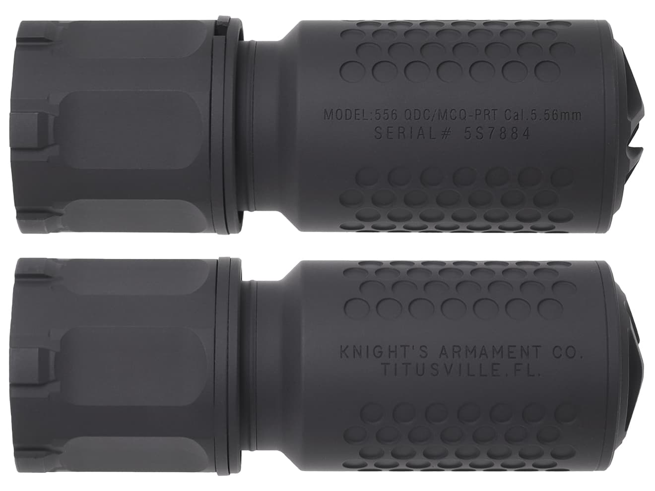 IRON AIRSOFT KACスタイル QDC/MCQ-PRT サプレッサー w/ サーマル