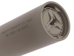 IRON AIRSOFT KACスタイル QDC/MCQ-PRT サプレッサー w/ サーマルカバー [カラー：BK / TAN]