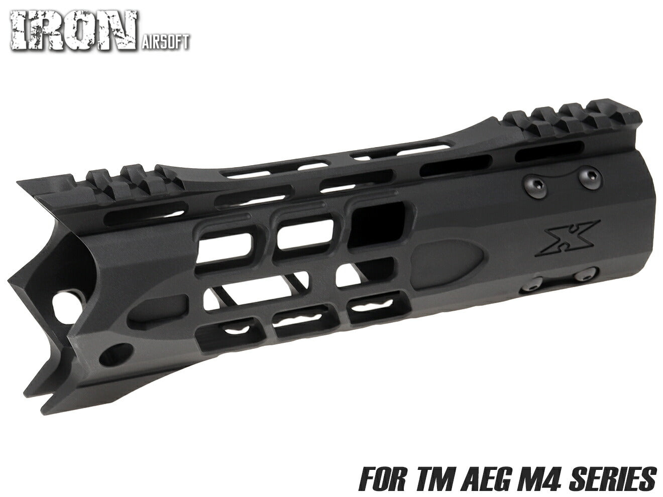 IRON AIRSOFT F-1 FIREARMS X7M M-LOK ハンドガード for AEG M4 [サイズ：7.5インチ / 13インチ]
