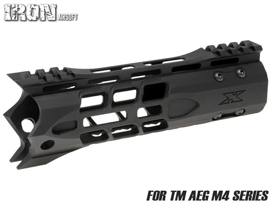 IRON AIRSOFT F-1 FIREARMS X7M M-LOK ハンドガード for AEG M4 [サイズ：7.5インチ / 13インチ]