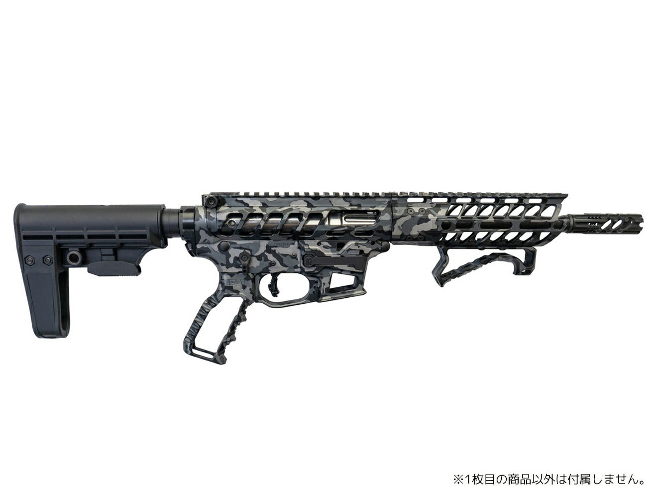 IRON AIRSOFT F-1 FIREARMS X7M M-LOK ハンドガード 7.5インチ for PTW/WE GBB M4 [サイズ：7.5インチ / 13インチ]