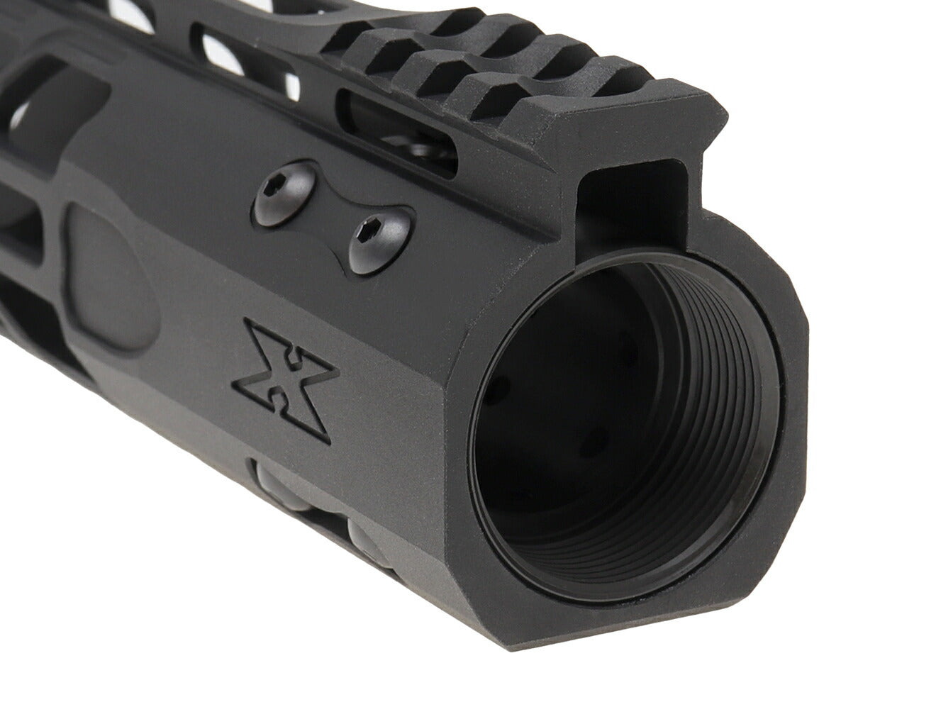 IRON AIRSOFT F-1 FIREARMS X7M M-LOK ハンドガード 7.5インチ for PTW/WE GBB M4 [サイズ：7.5インチ / 13インチ]