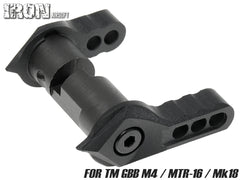 IRON AIRSOFT F-1 FIREARMS アルミCNC アンビセレクター [対応：TM GBB M4 / GHK GBB M4]