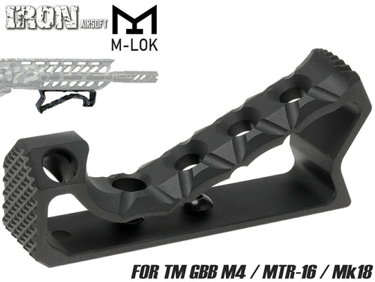 IRON AIRSOFT F-1 FIREARMS Skeletonized アングルフォアグリップ for M-LOK