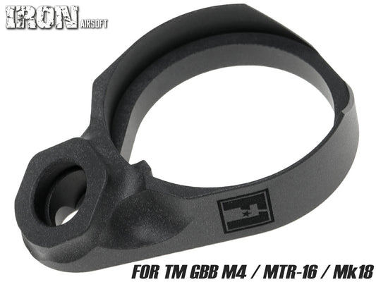 IRON AIRSOFT F-1 FIREARMS SQD アルミCNC スイベルマウント for GBB M4