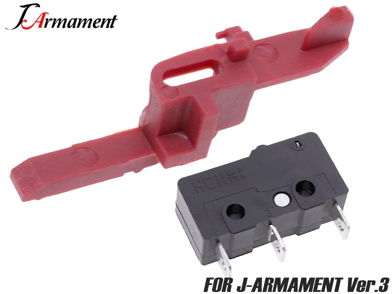 J-ARMAMENT トリガースイッチセット ハイレスポンスメカボックス用 [適合：V2フロント / V2リア / V3]