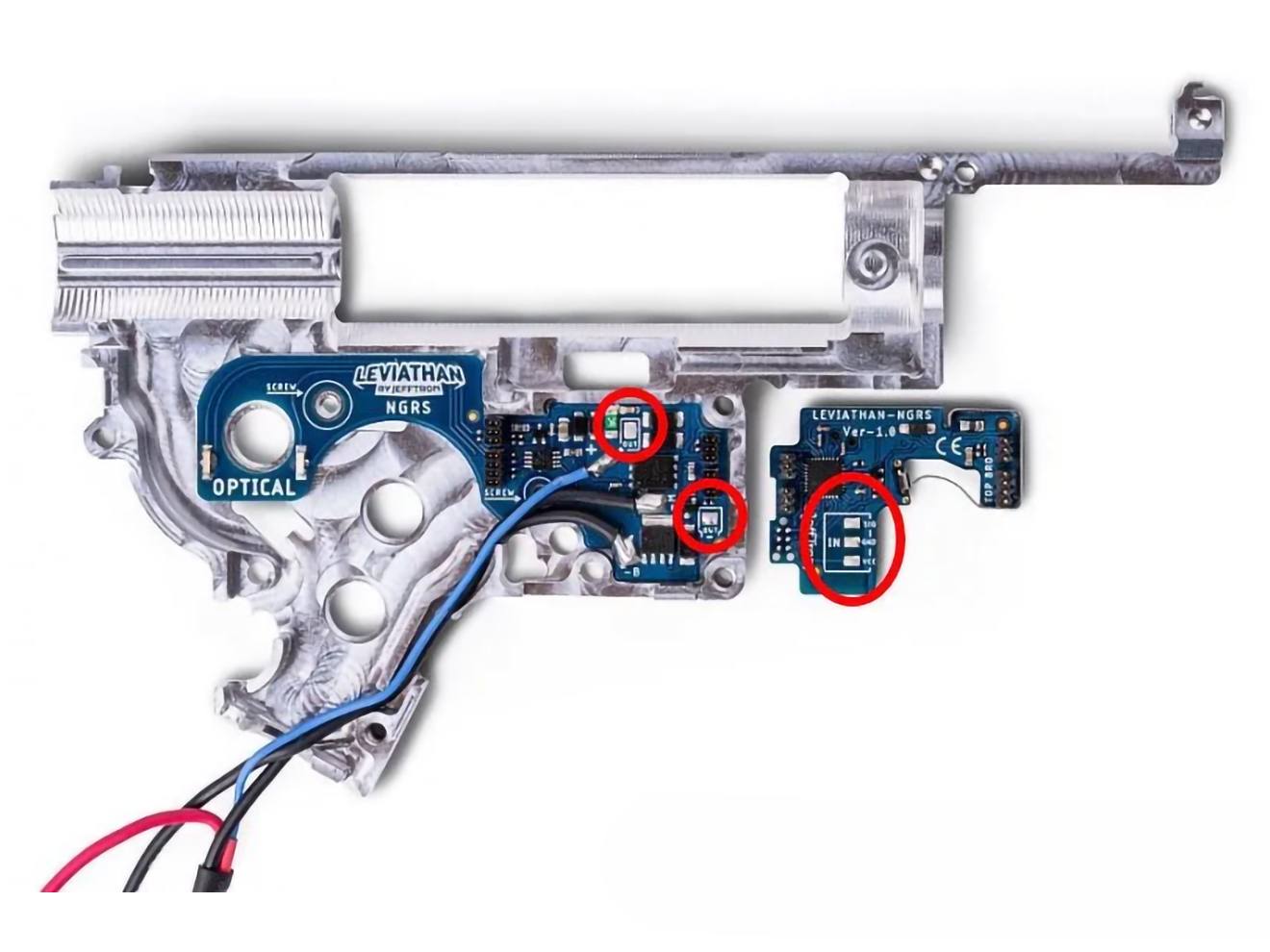 Jefftron Leviathan リヴァイアサン 電子トリガー [対応： Ver2後方配線 / Ver2前方配線 / Ver3 / 次世代Ver.2後方配線 / 次世代Ver.2前方配線]