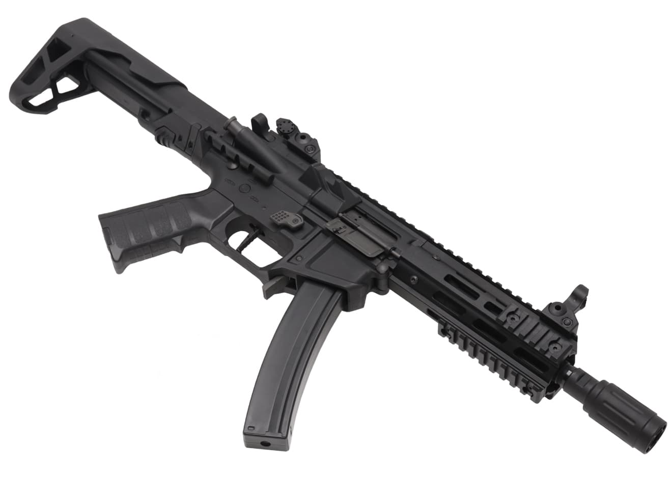 King Arms AEG PDW 9mm SBR M-LOK | ミリタリーベース – ミリタリーベース - MILITARY BASE -