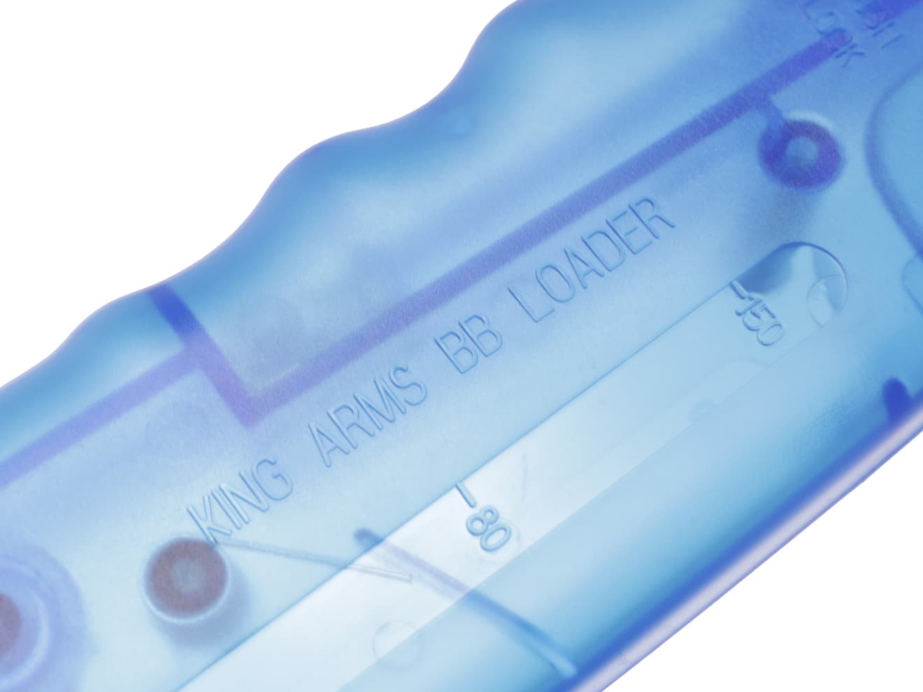 King Arms ハイキャパシティ BBローダー 200Rds [カラー：ブラック / ブルー / グリーン / ホワイト]