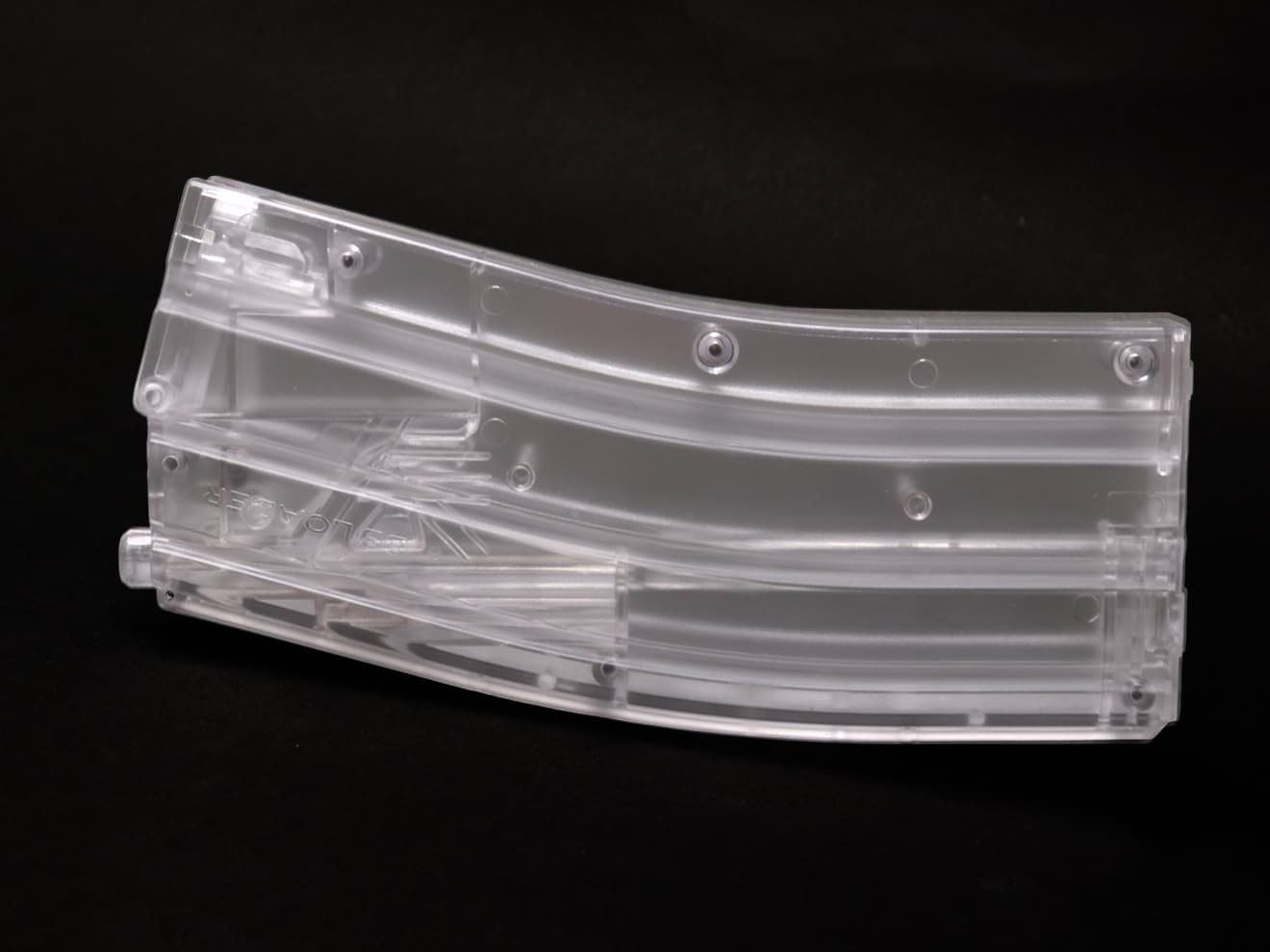 King Arms XLサイズ BBローダー 470Rds [カラー：ブラック / ホワイト]