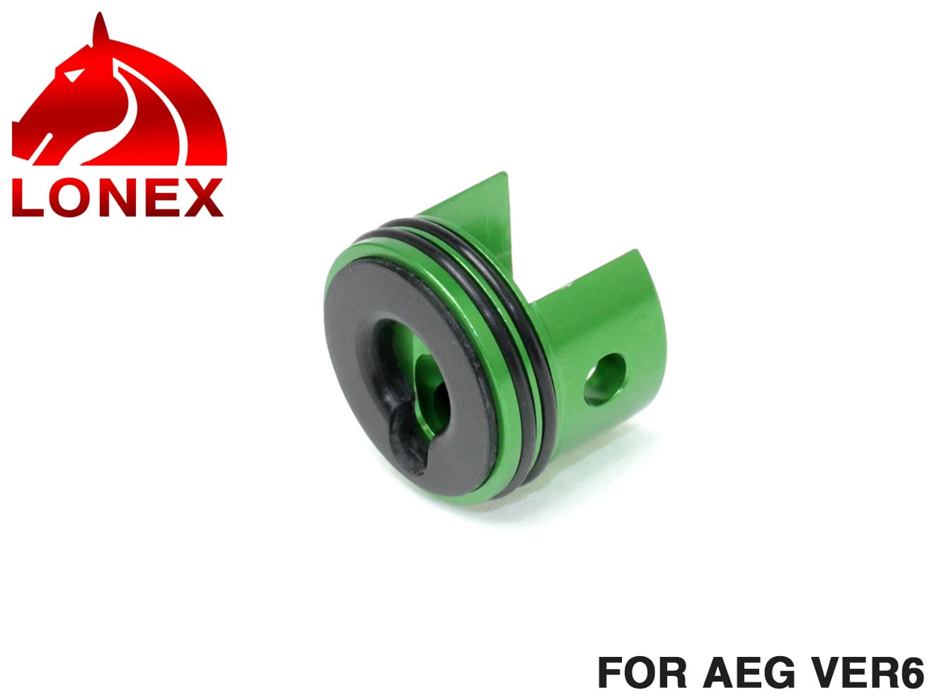 LONEX AEG アルミ シリンダーヘッド [適合：Ver2 / Ver3 / AUG・SIG / Ver6 / Ver7 / PSG-1 / LMG]