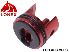 LONEX AEG アルミ シリンダーヘッド [適合：Ver2 / Ver3 / AUG・SIG / Ver6 / Ver7 / PSG-1 / LMG]