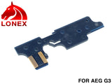 LONEX AEG アンチヒート強化セレクタープレート [適合：M4・M16 / MP5 / G3 / AK / G36]
