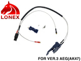 LONEX AEG アンチヒート強化スイッチ 配線キット VER3 [適合：AK47S / AK47]