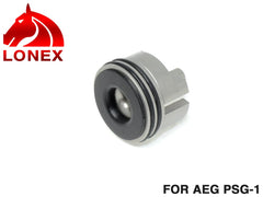LONEX AEG アルミ シリンダーヘッド [適合：Ver2 / Ver3 / AUG・SIG / Ver6 / Ver7 / PSG-1 / LMG]