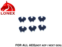LONEX AEG タペットディレーヤー 6Pcs [材質：メタル / ポリカーボネート]