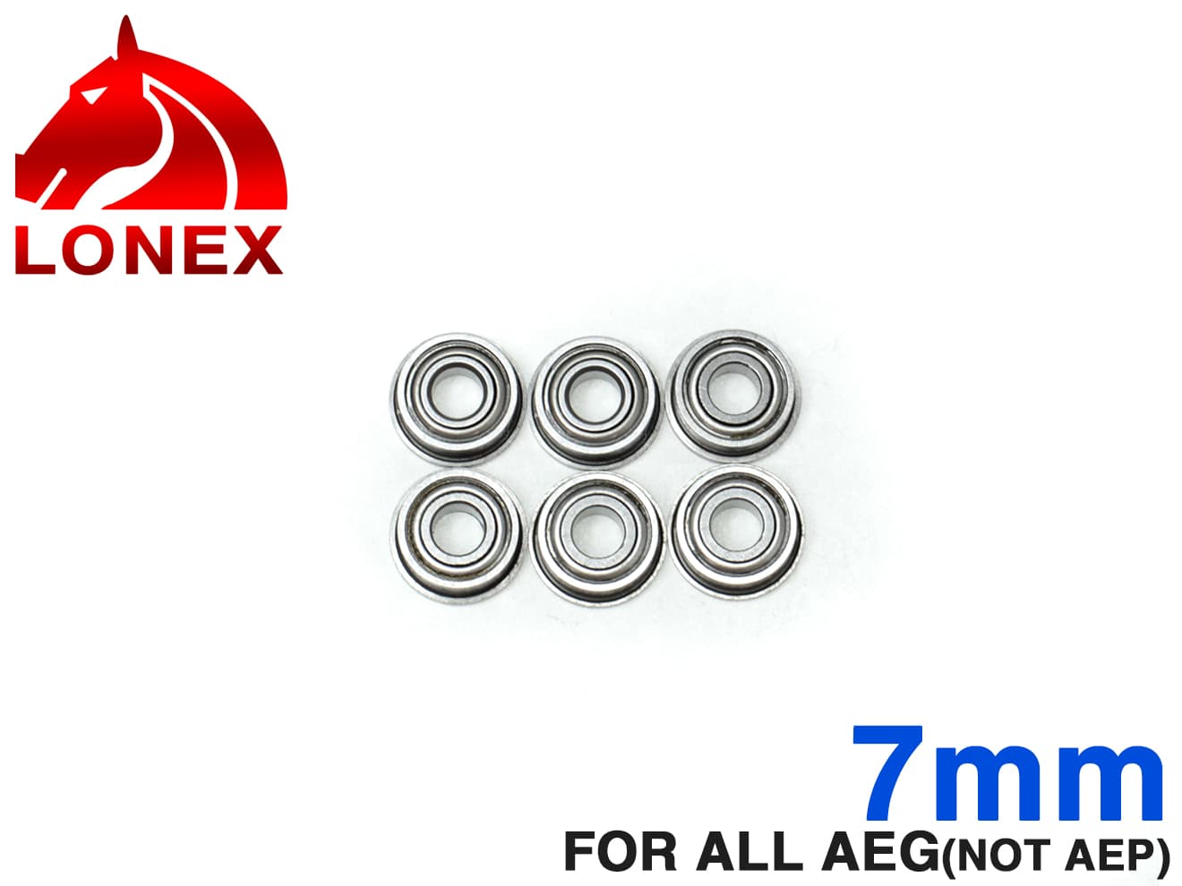 LONEX AEG ボールベアリング 軸受 [サイズ：7mm / 8mm]
