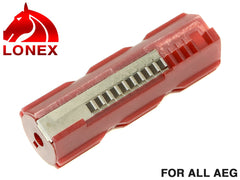 LONEX AEG 強化ナイロンファイバー ハーフティースピストン [歯数：13Ｔ / 14T]