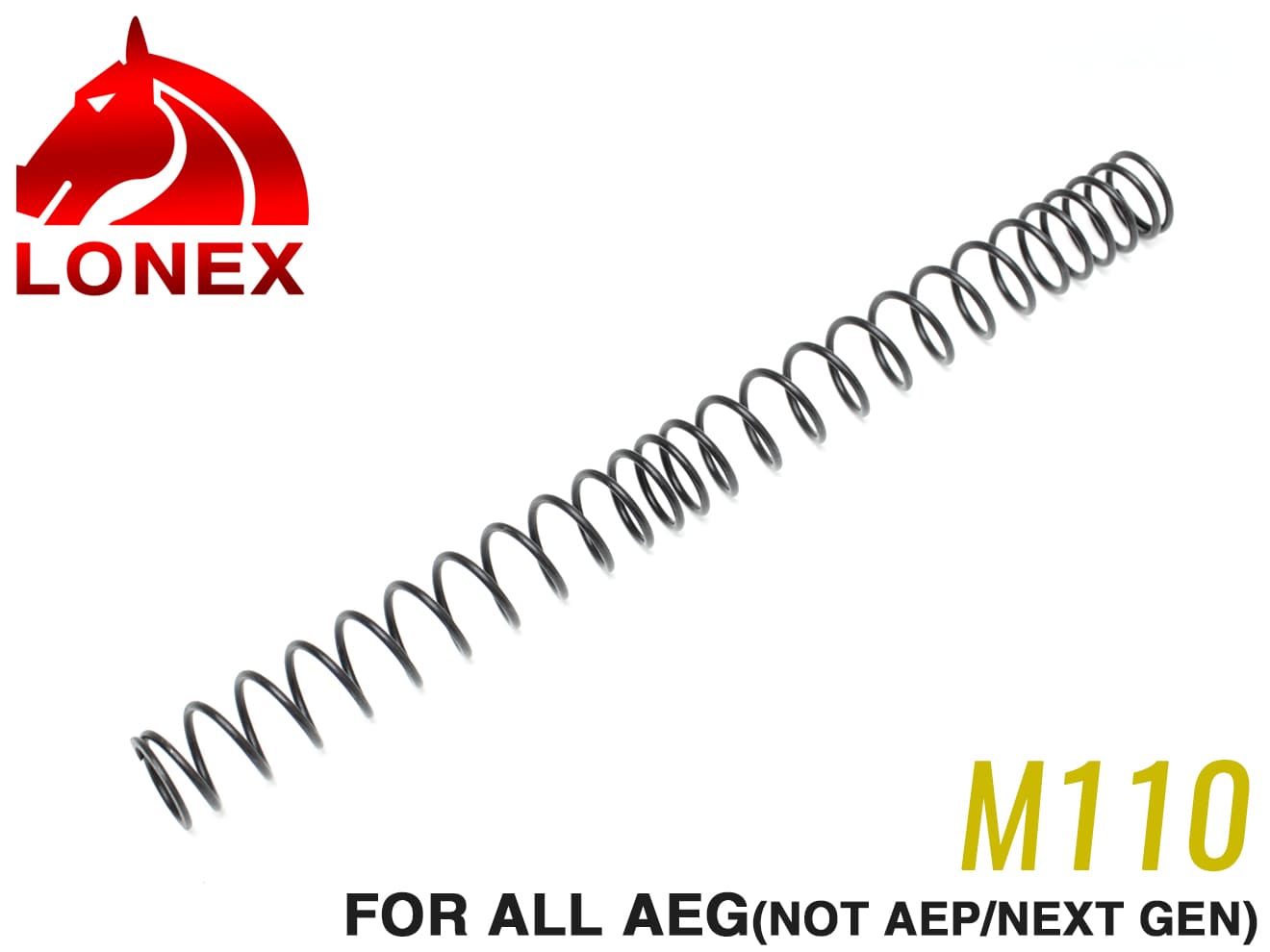LONEX AEG 不等間隔ピッチ スプリング [レート：M90 / M100 / M110 / M120 / M130]