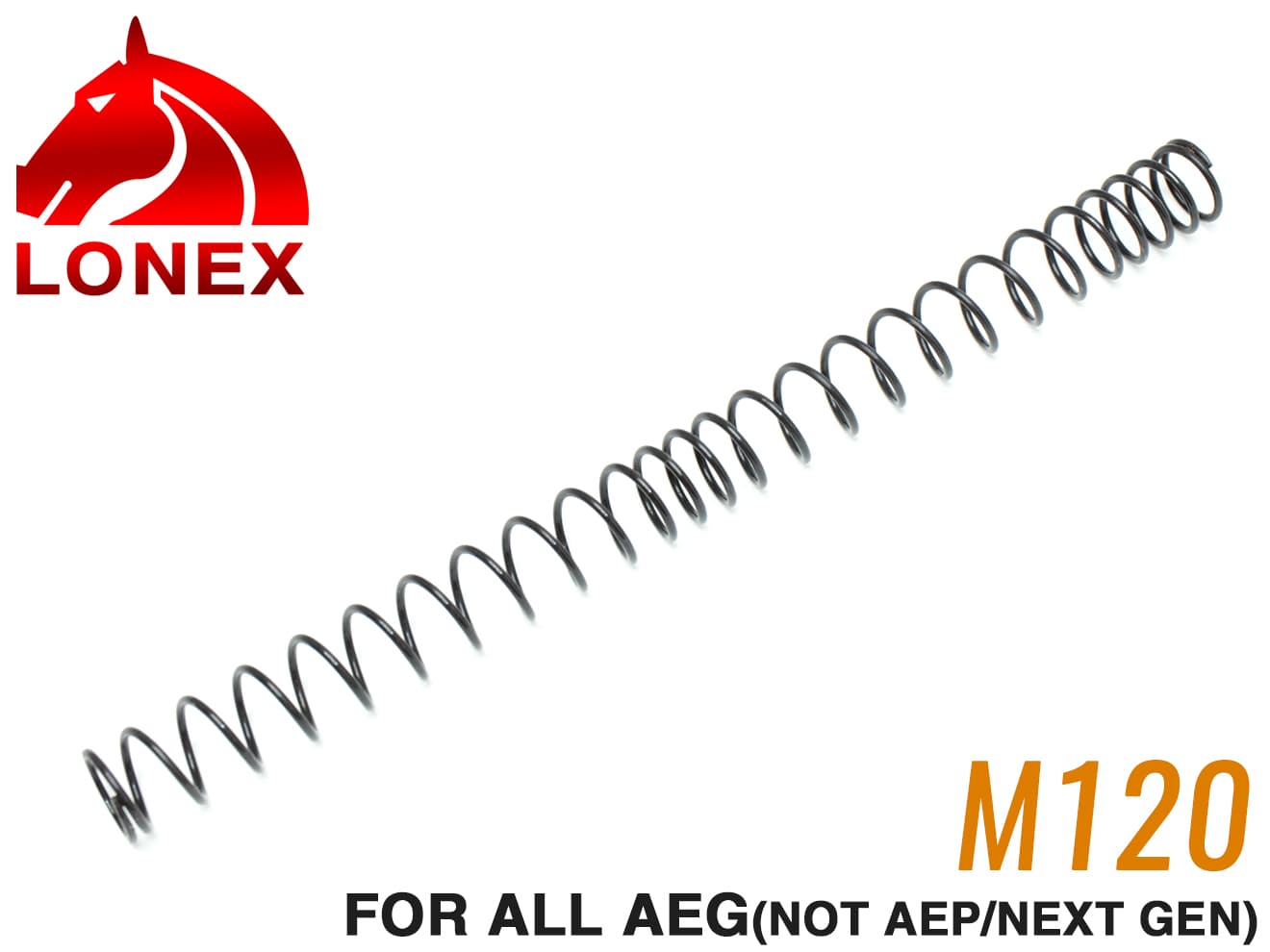 LONEX AEG 不等間隔ピッチ スプリング [レート：M90 / M100 / M110 / M120 / M130]