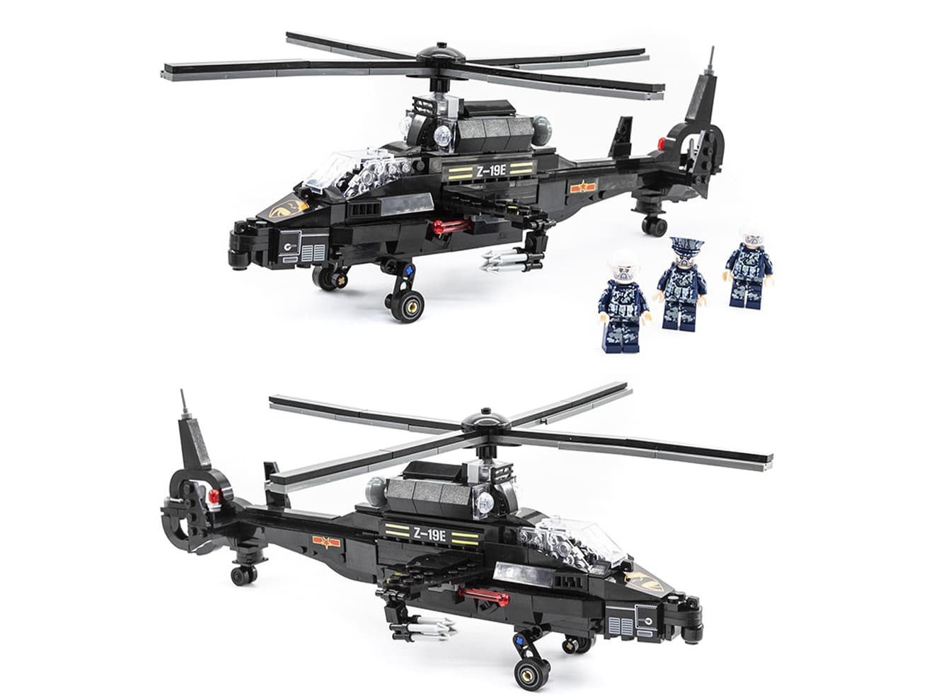 AFM 中国軍 Z-19E 攻撃ヘリコプター 393Blocks | ミリタリー