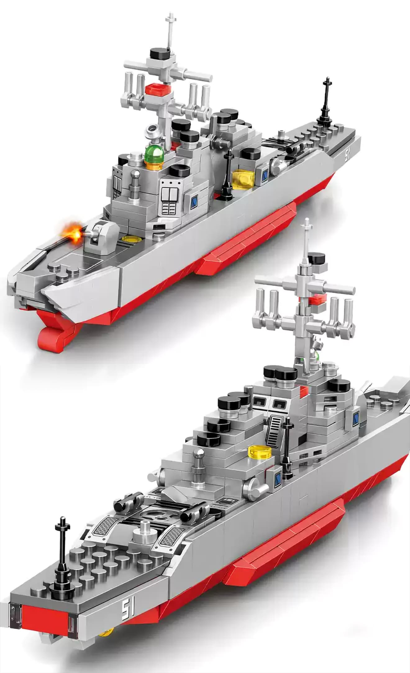 AFM 4in1 アーレイバーク級ミサイル駆逐艦 515Blocks | ミリタリー