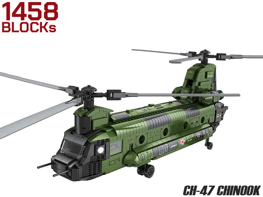 AFM CH-47 チヌーク 輸送ヘリコプター 1458Blocks