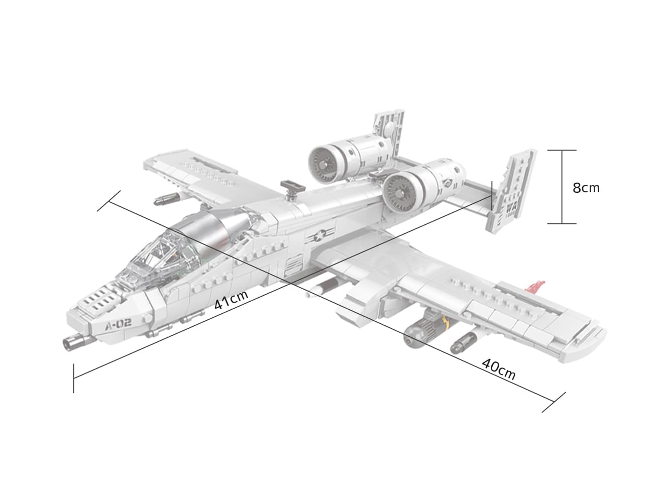 AFM A-10 サンダーボルト 961Blocks | ミリタリーベース AFM A-10 サンダーボルト 961Blocks | ミリタリーベース