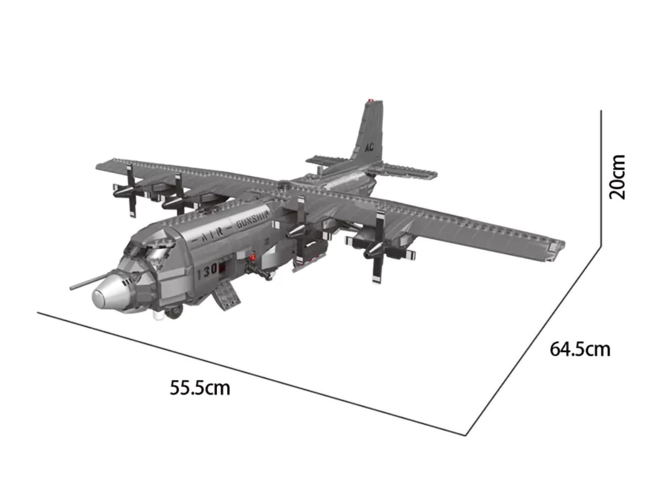 AFM AC-130 ガンシップ 1713Blocks | ミリタリーベース – ミリタリー ...