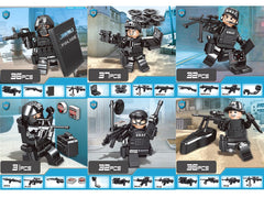 AFM SWAT シリーズ ミニフィギュア 12体セット A