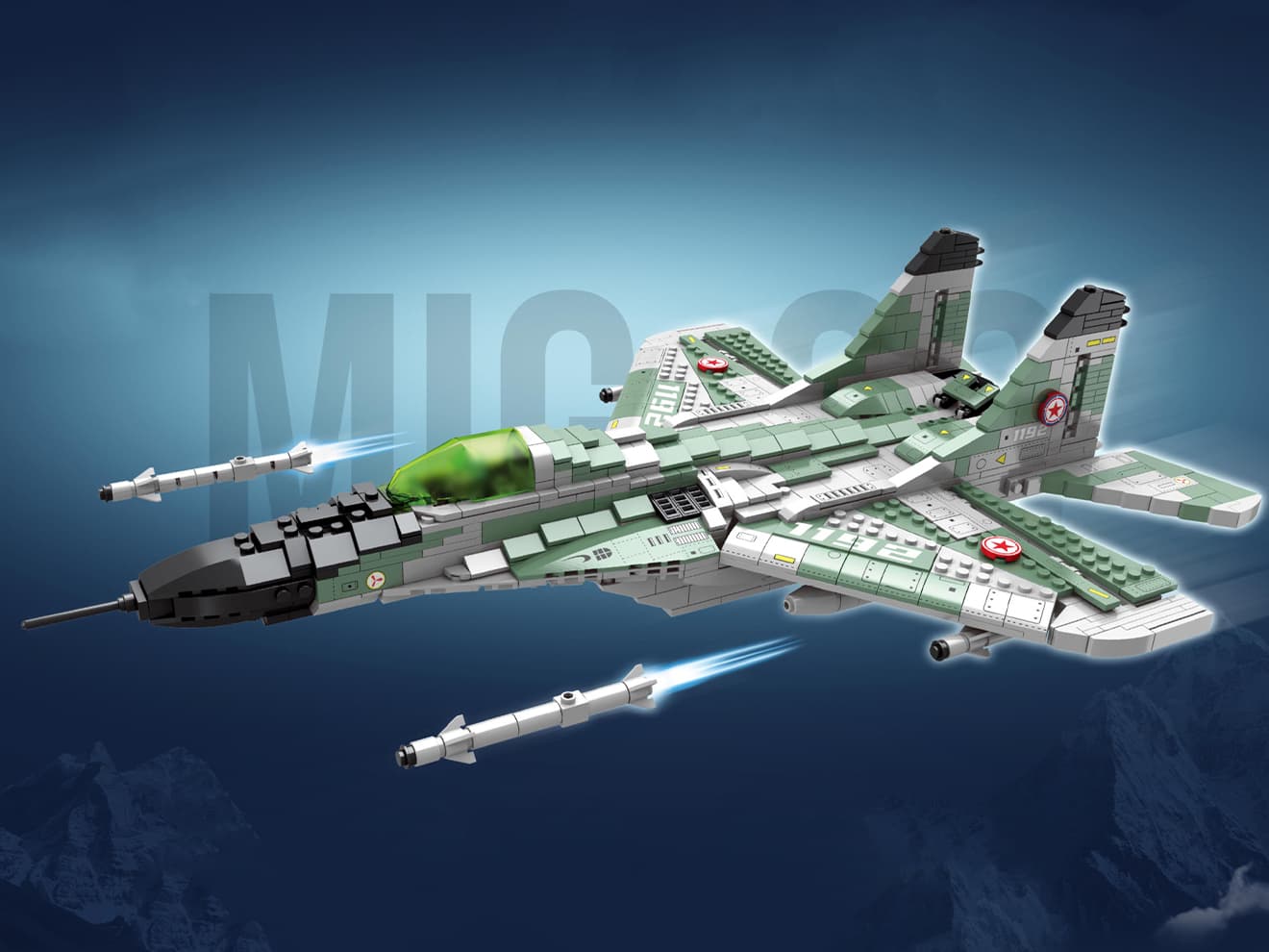 AFM MIG-29 Fulcrum 1387Blocks