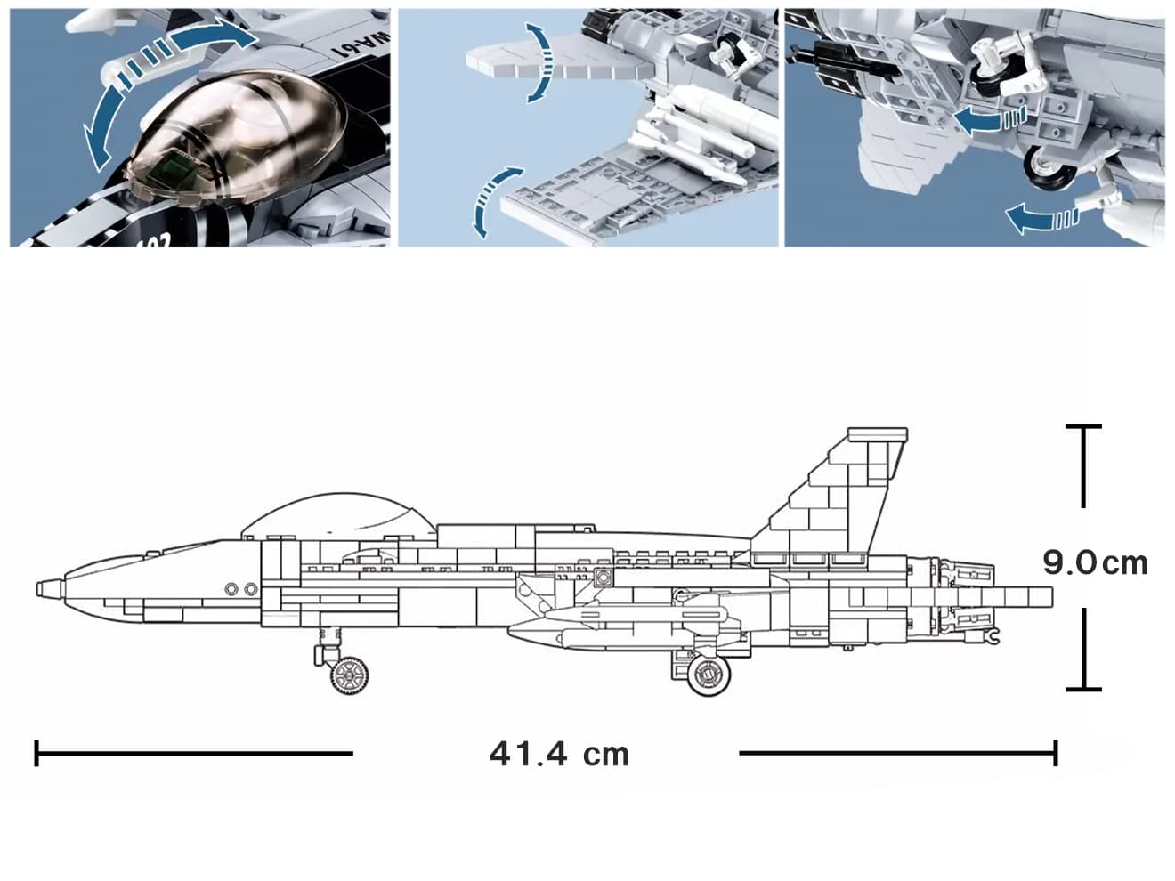 AFM F/A-18E スーパーホーネット 682Blocks | ミリタリーベース – ミリタリーベース - MILITARY BASE -