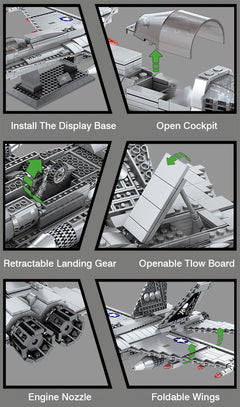 AFM F/A-18 ホーネット ハイグレードVer 1576Blocks