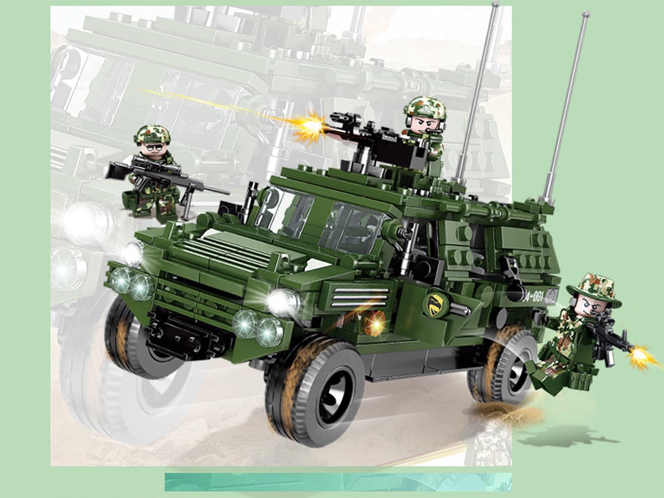 AFM 中国軍 東風ウォーリアー 装甲車 446Blocks | ミリタリーベース – ミリタリーベース - MILITARY BASE -