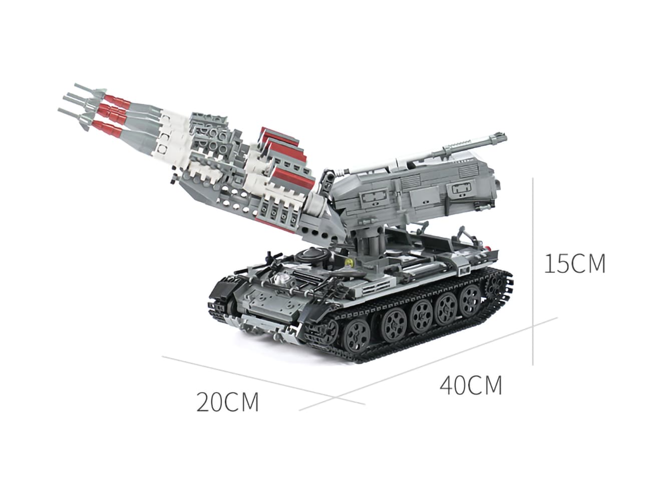 AFM SA-3 GOA + T-55 自走式防空ミサイル 1753Blocks | ミリタリーベース – ミリタリーベース - MILITARY  BASE -