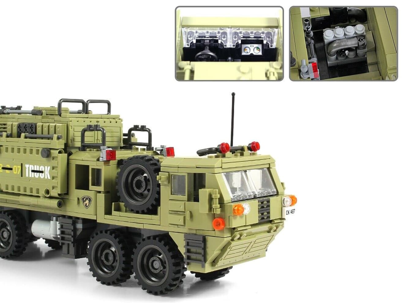 AFM HEMTT 重高機動戦術トラック 1377Blocks | ミリタリーベース