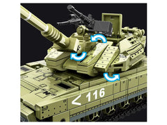 AFM ワールドタンクシリーズ イスラエル軍 メルカバ Mk4 主力戦車 475Blocks