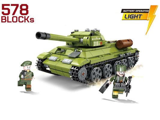 AFM ワールドタンクシリーズ ソ連軍 T-34 中戦車 578Blocks