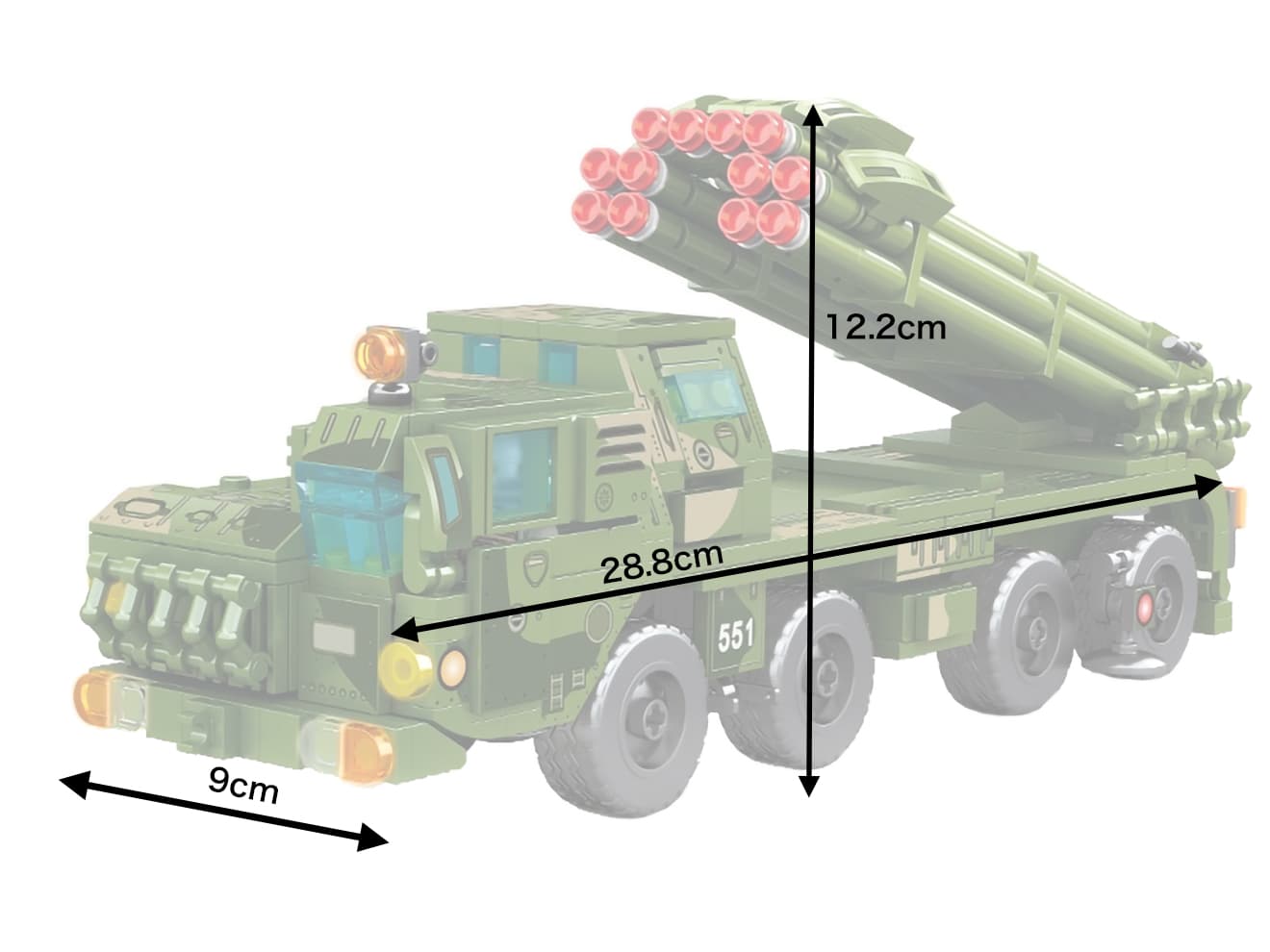 AFM BM-30 スメルチ ロケットランチャー 692Blocks