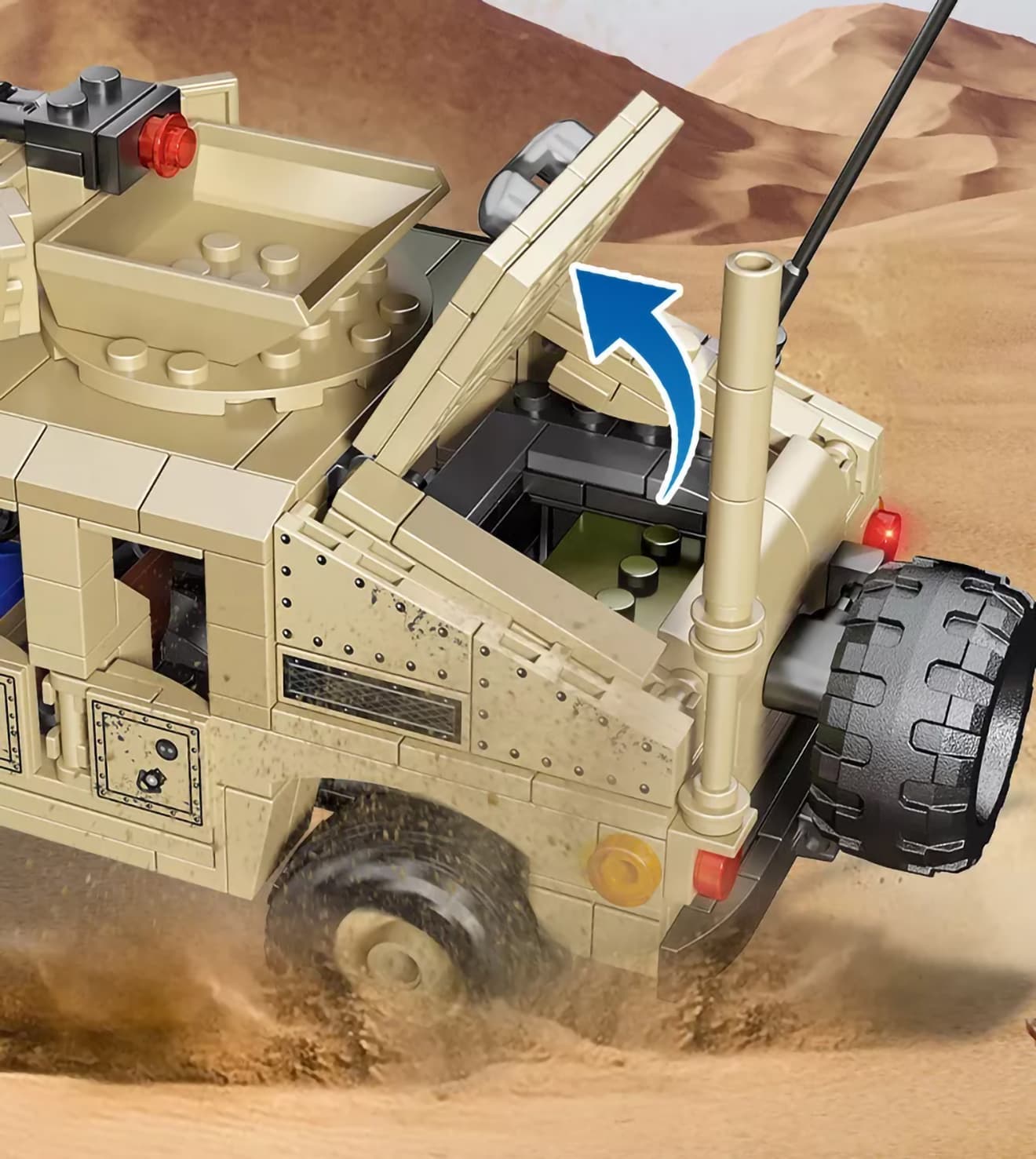 AFM M1114 HMMWV ハンウ゛ィー 497Blocks | ミリタリーベース