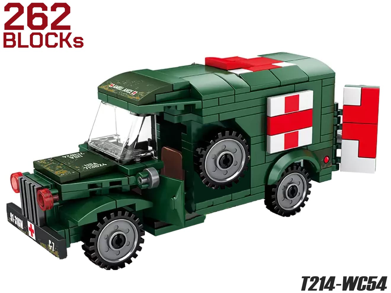 AFM T214-WC54 野戦救急車 262Blocks