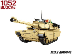 AFM M1A2 エイブラムス 主力戦車 1052Blocks