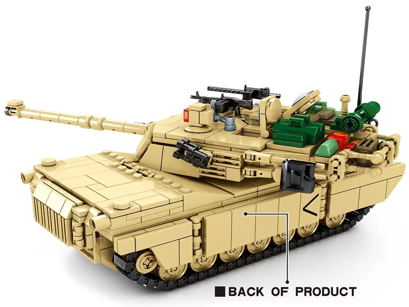 AFM M1A2 エイブラムス 主力戦車 1052Blocks | ミリタリーベース