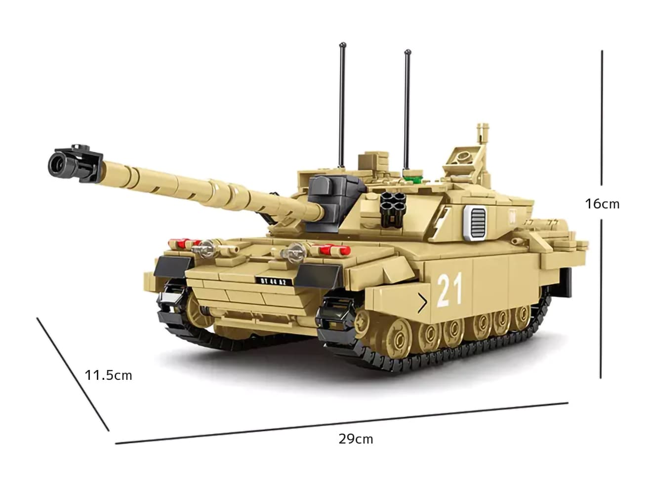AFM チャレンジャー2 FV4034 主力戦車 904Blocks | ミリタリー