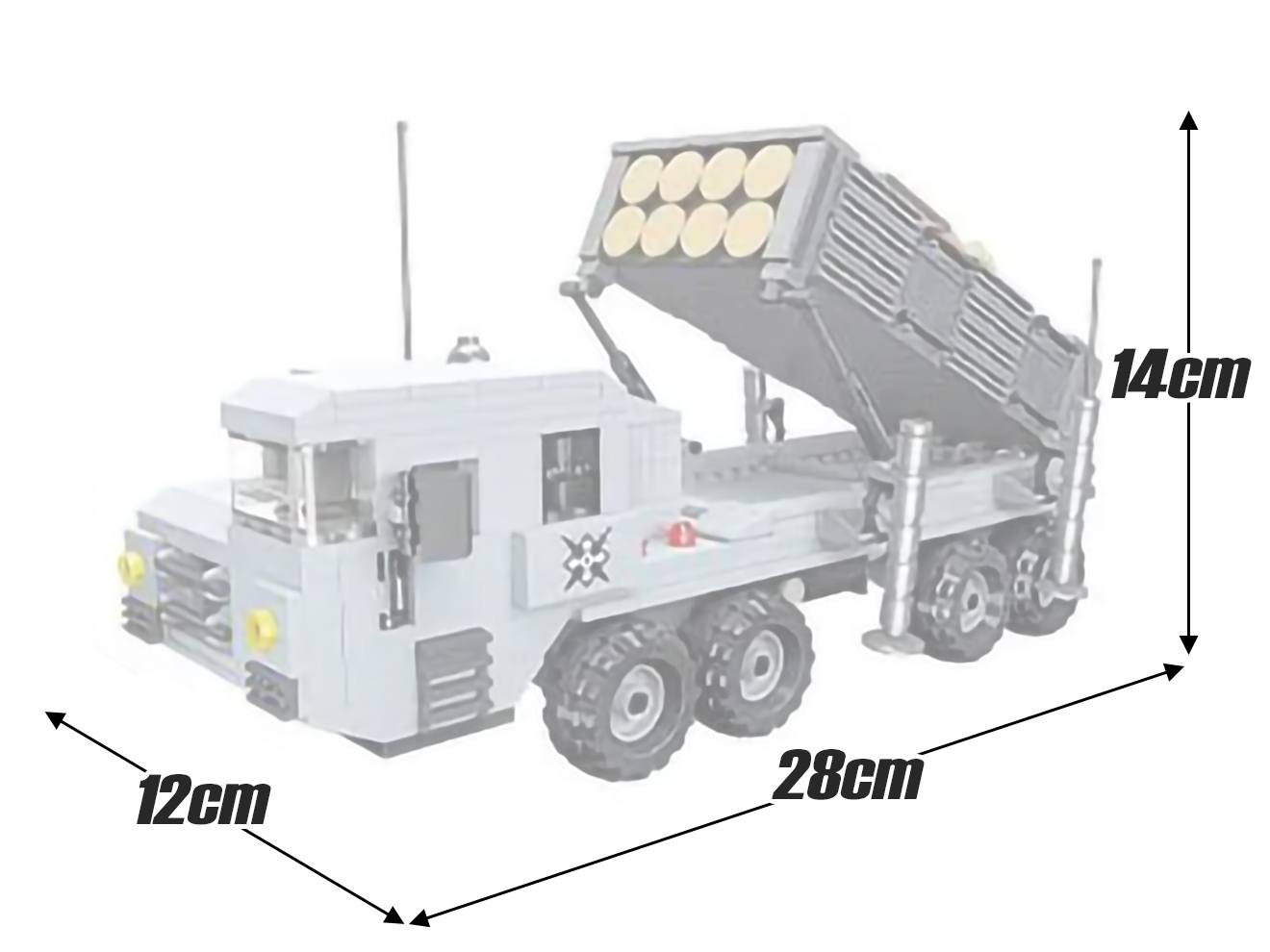 AFM BM/WM-80 多連装ロケット砲 739Blocks