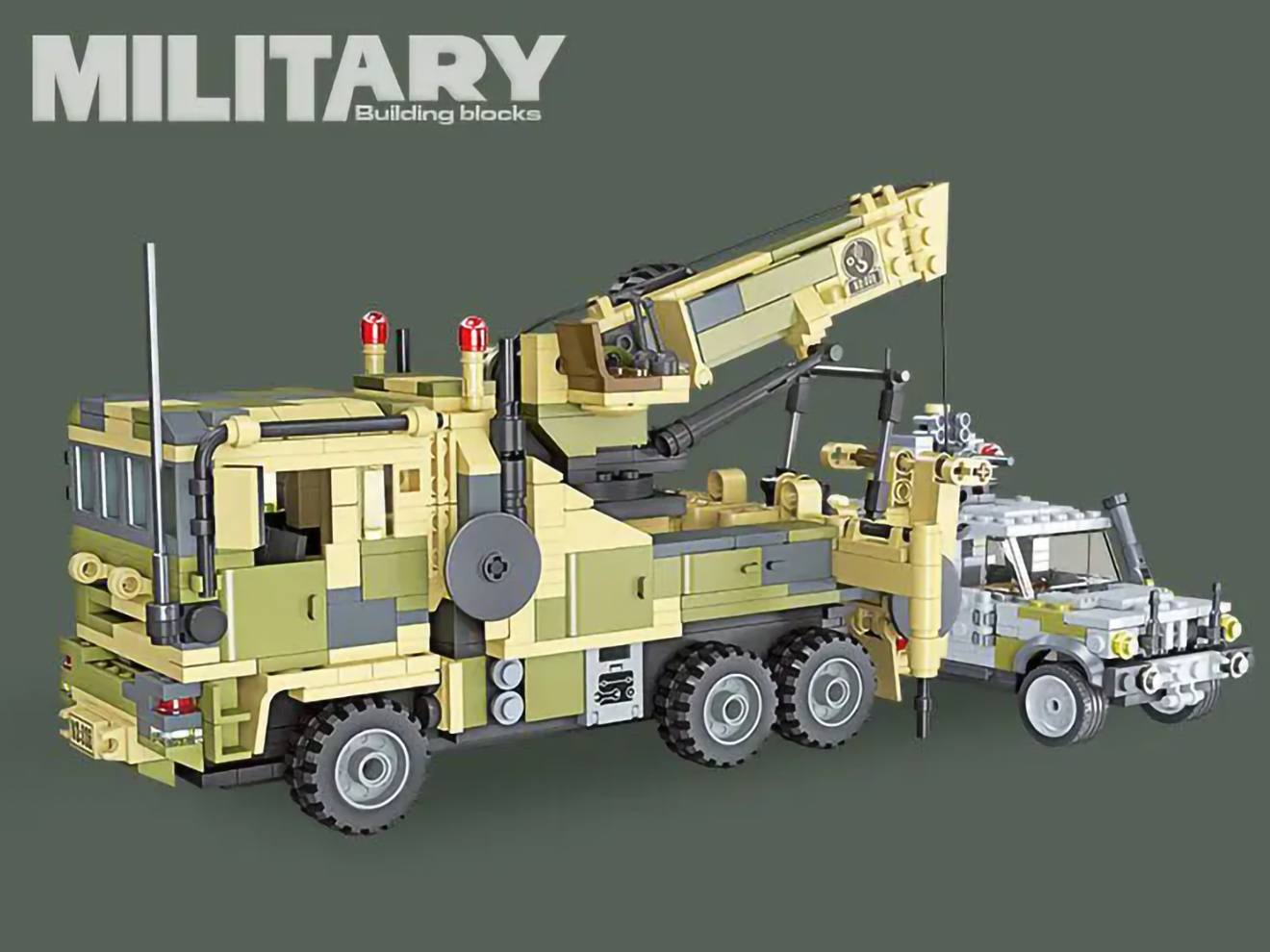 AFM 軍用クレーン車 1112Blocks
