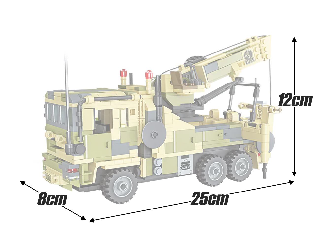 AFM 軍用クレーン車 1112Blocks